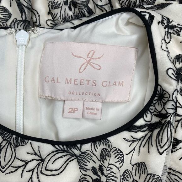 Gal Meets Glam Viola Raffia Embroidered Dress - Picture 13 of 15